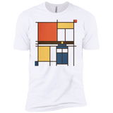 T-Shirts White / YXS Mondrian Who Boys Premium T-Shirt