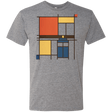 T-Shirts Premium Heather / Small Mondrian Who Men's Triblend T-Shirt