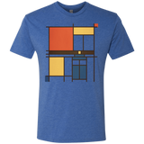 T-Shirts Vintage Royal / Small Mondrian Who Men's Triblend T-Shirt
