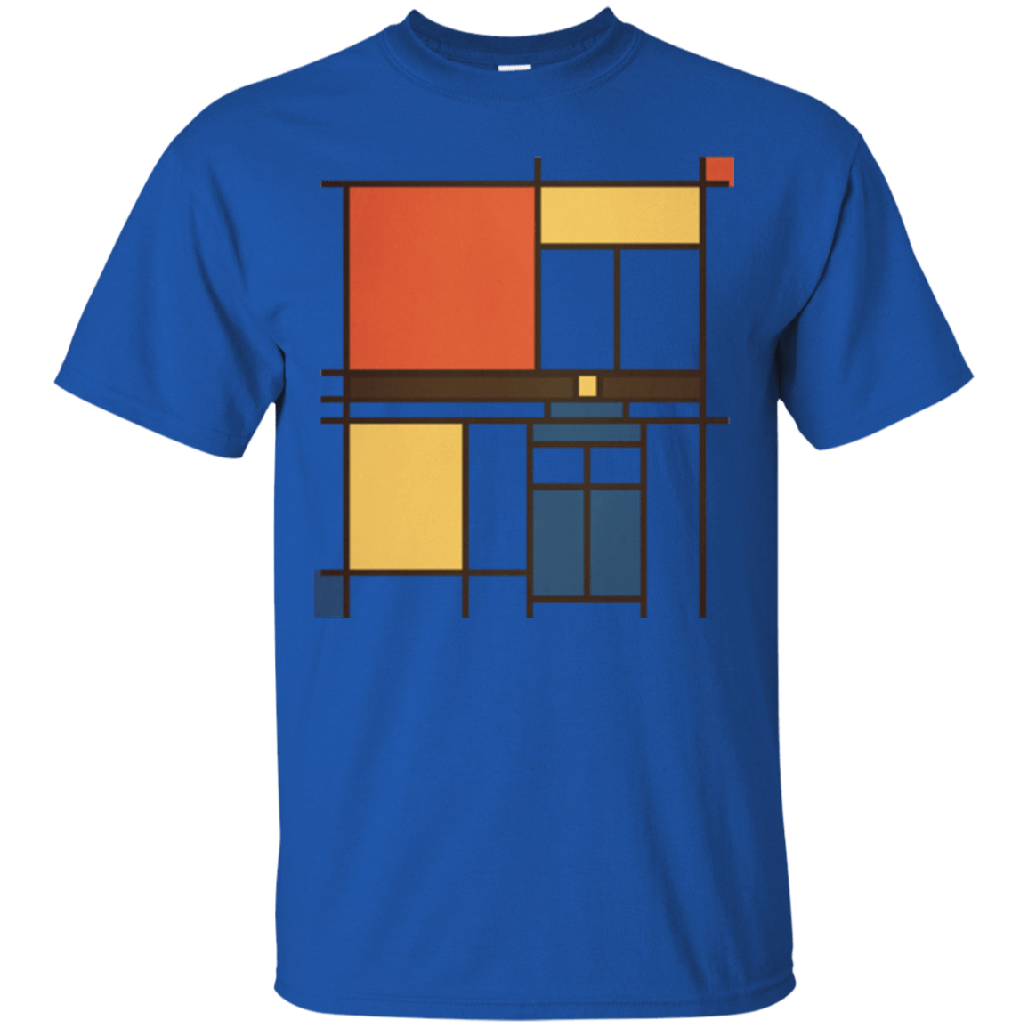 Mondrian Who T-Shirt – Pop Up