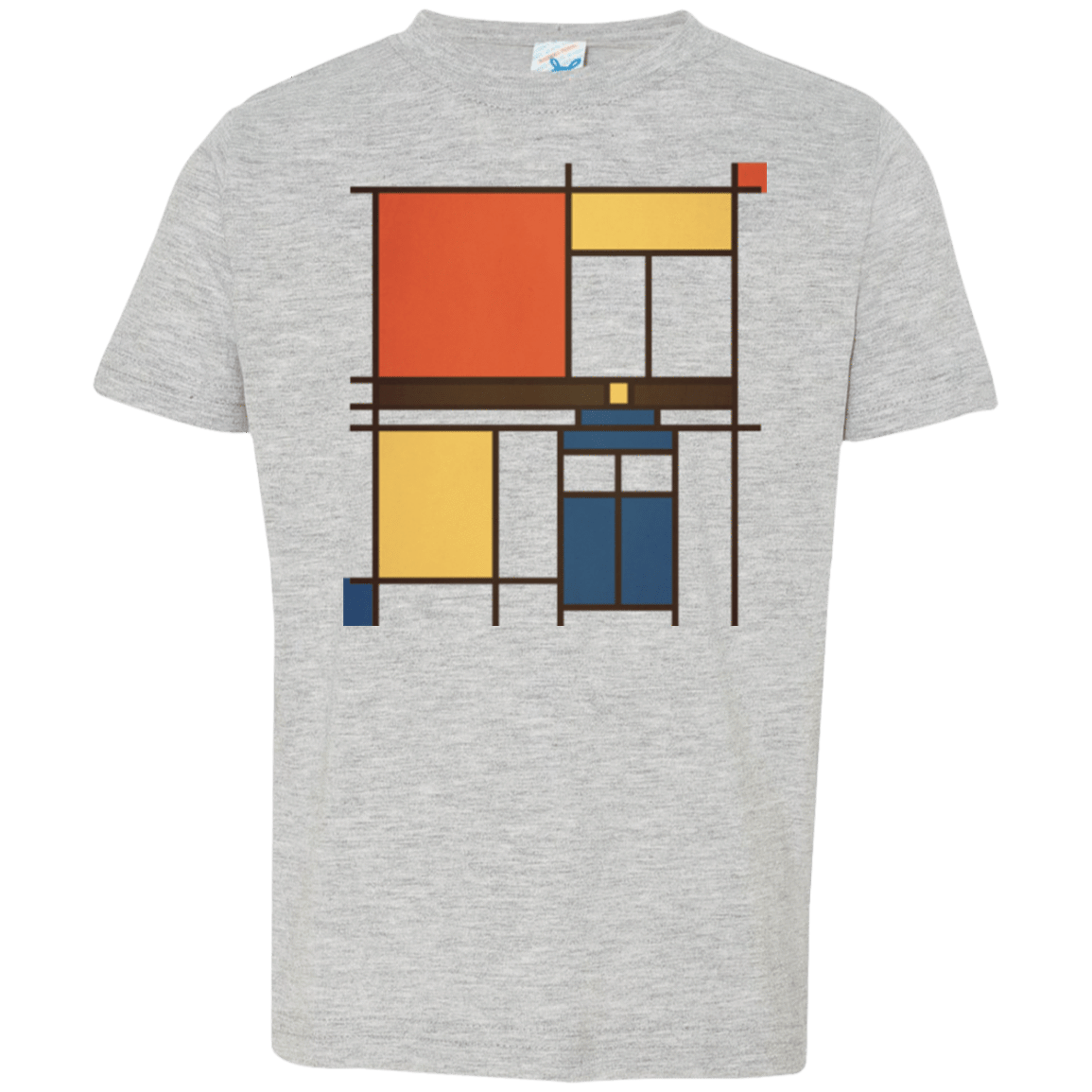 T-Shirts Heather / 2T Mondrian Who Toddler Premium T-Shirt