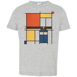 T-Shirts Heather / 2T Mondrian Who Toddler Premium T-Shirt