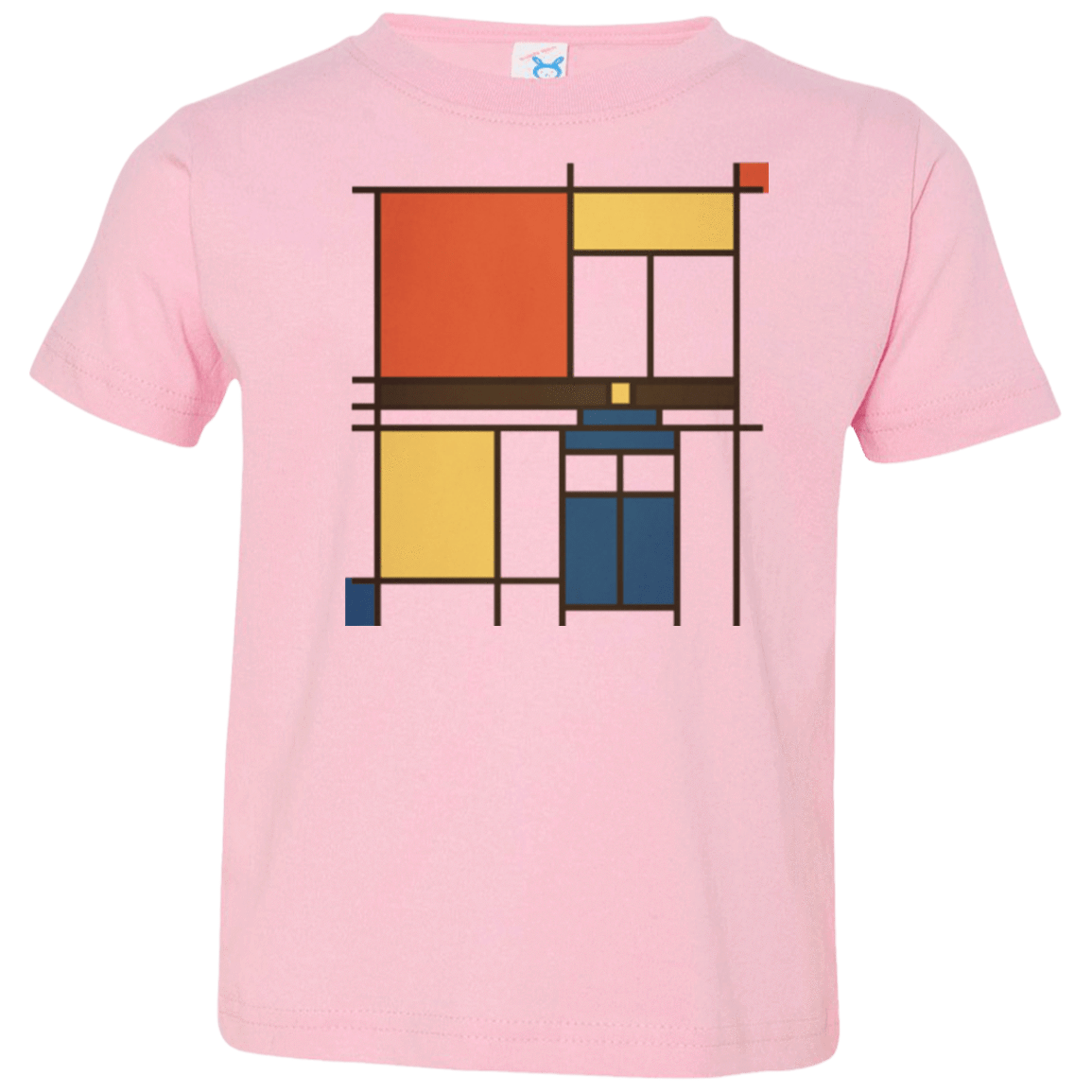 T-Shirts Pink / 2T Mondrian Who Toddler Premium T-Shirt