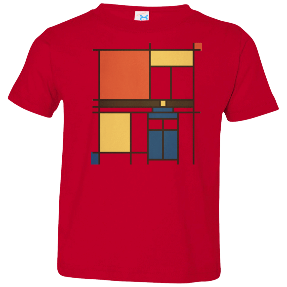 T-Shirts Red / 2T Mondrian Who Toddler Premium T-Shirt