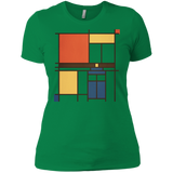 T-Shirts Kelly Green / X-Small Mondrian Who Women's Premium T-Shirt