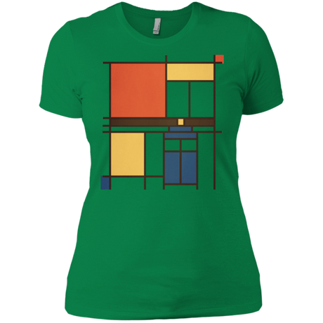 T-Shirts Kelly Green / X-Small Mondrian Who Women's Premium T-Shirt