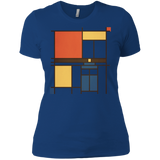 T-Shirts Royal / X-Small Mondrian Who Women's Premium T-Shirt