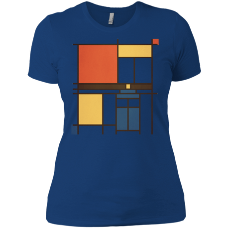 T-Shirts Royal / X-Small Mondrian Who Women's Premium T-Shirt