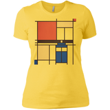 T-Shirts Vibrant Yellow / X-Small Mondrian Who Women's Premium T-Shirt