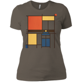 T-Shirts Warm Grey / X-Small Mondrian Who Women's Premium T-Shirt