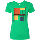 T-Shirts Envy / Small Mondrian Who Women's Triblend T-Shirt