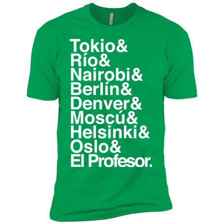 T-Shirts Kelly Green / YXS Money Heist Jetset Boys Premium T-Shirt