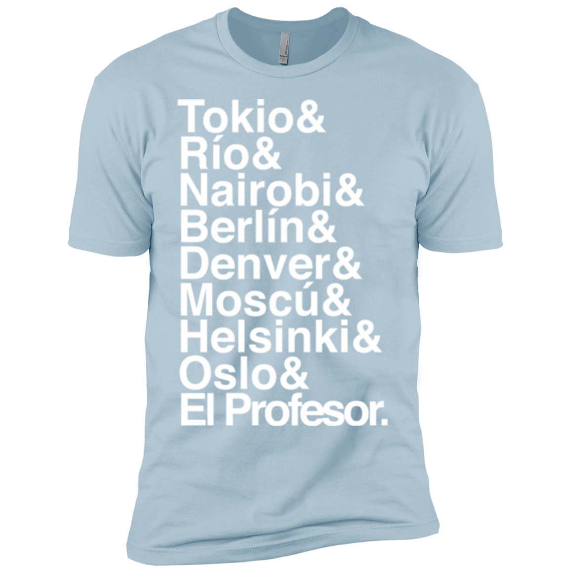 T-Shirts Light Blue / YXS Money Heist Jetset Boys Premium T-Shirt