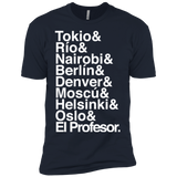 T-Shirts Midnight Navy / YXS Money Heist Jetset Boys Premium T-Shirt