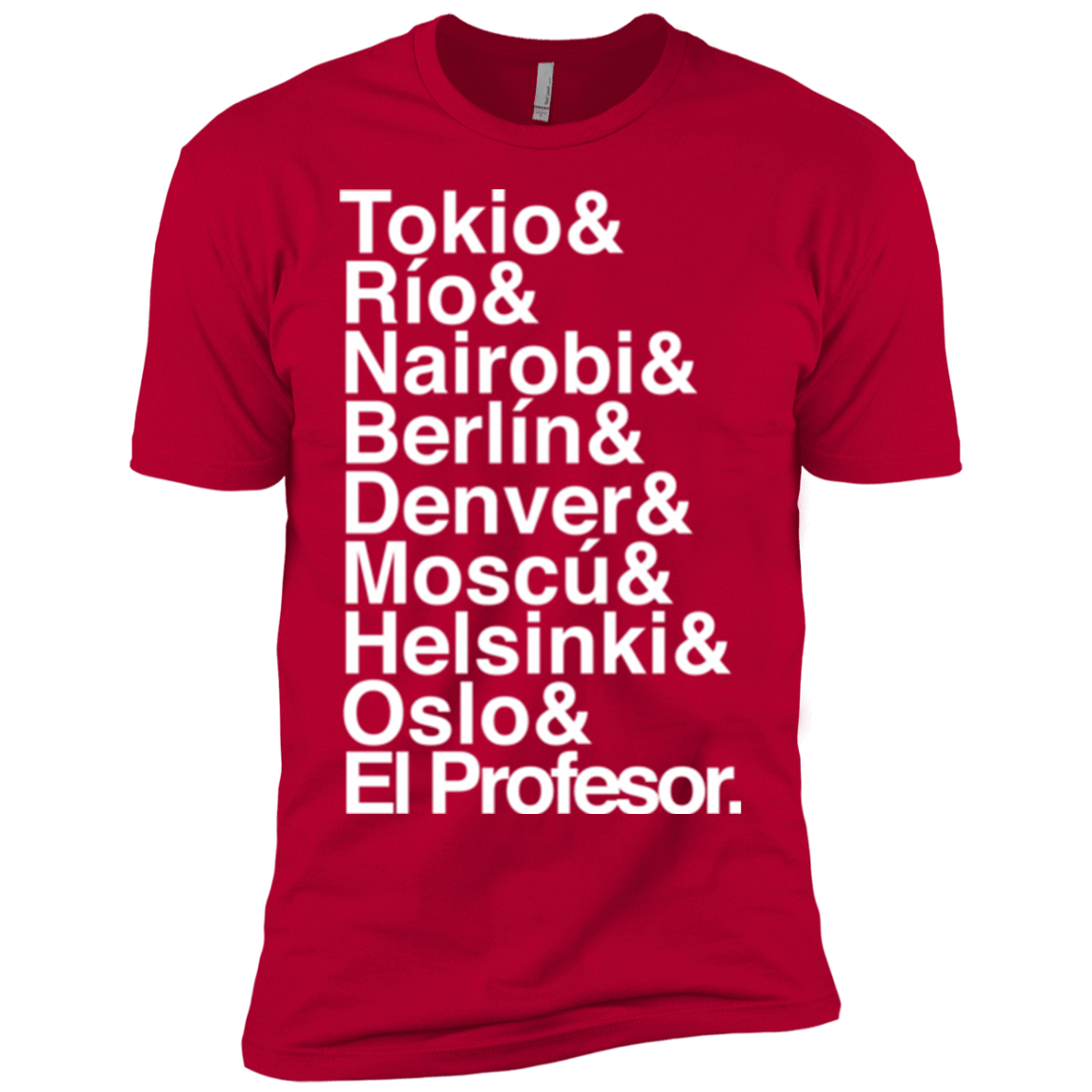 T-Shirts Red / YXS Money Heist Jetset Boys Premium T-Shirt