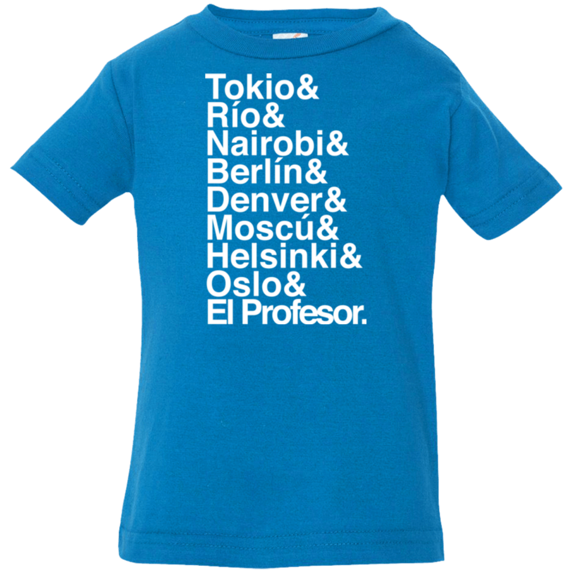 T-Shirts Cobalt / 6 Months Money Heist Jetset Infant Premium T-Shirt