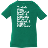 T-Shirts Kelly / 6 Months Money Heist Jetset Infant Premium T-Shirt