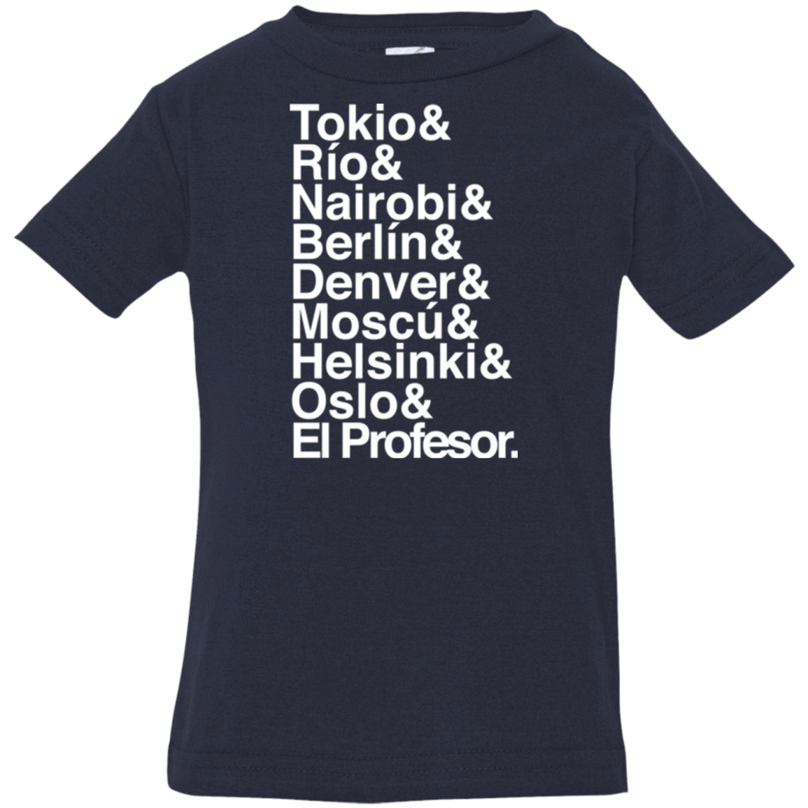 T-Shirts Navy / 6 Months Money Heist Jetset Infant Premium T-Shirt