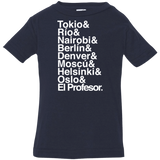 T-Shirts Navy / 6 Months Money Heist Jetset Infant Premium T-Shirt