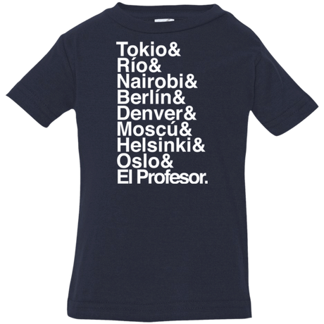 T-Shirts Navy / 6 Months Money Heist Jetset Infant Premium T-Shirt