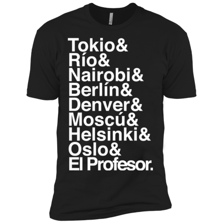 T-Shirts Black / X-Small Money Heist Jetset Men's Premium T-Shirt