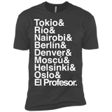 T-Shirts Heavy Metal / X-Small Money Heist Jetset Men's Premium T-Shirt