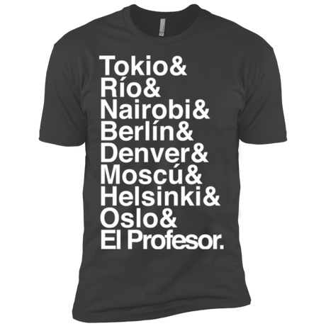 T-Shirts Heavy Metal / X-Small Money Heist Jetset Men's Premium T-Shirt