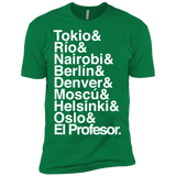 T-Shirts Kelly Green / X-Small Money Heist Jetset Men's Premium T-Shirt