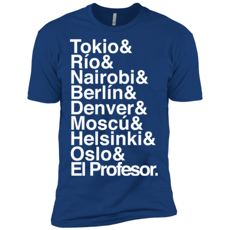 T-Shirts Royal / X-Small Money Heist Jetset Men's Premium T-Shirt