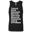 T-Shirts Black / S Money Heist Jetset Men's Premium Tank Top