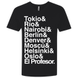 T-Shirts Black / X-Small Money Heist Jetset Men's Premium V-Neck