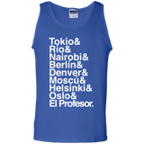 T-Shirts Royal / S Money Heist Jetset Men's Tank Top