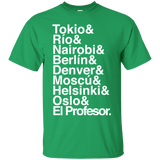 T-Shirts Irish Green / S Money Heist Jetset T-Shirt