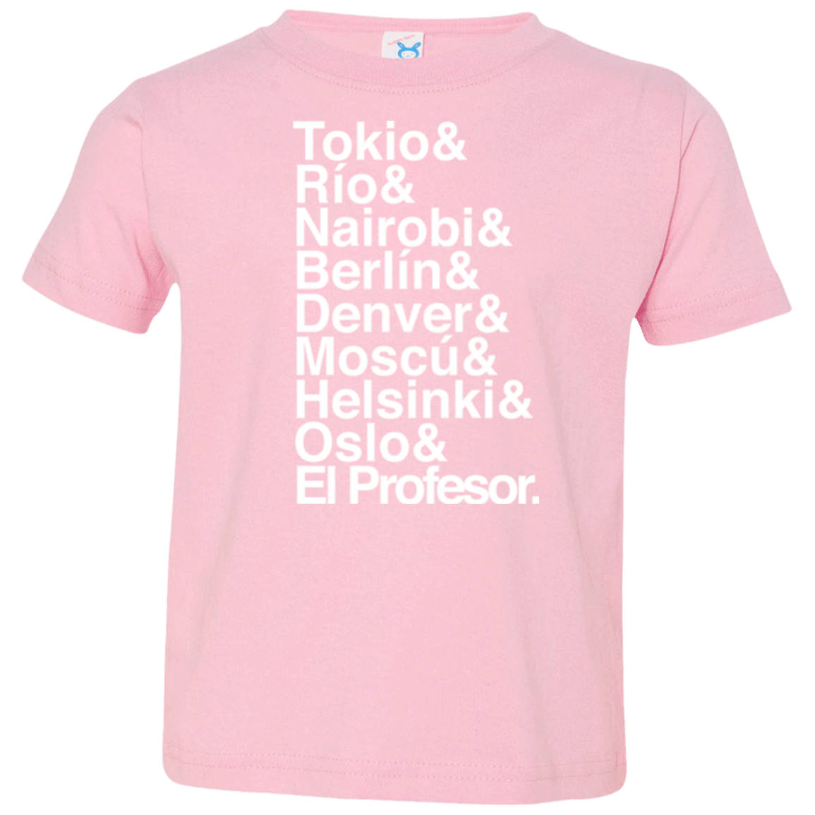 T-Shirts Pink / 2T Money Heist Jetset Toddler Premium T-Shirt