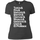 T-Shirts Heavy Metal / X-Small Money Heist Jetset Women's Premium T-Shirt