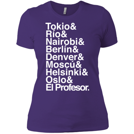 T-Shirts Purple Rush/ / X-Small Money Heist Jetset Women's Premium T-Shirt