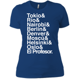 T-Shirts Royal / X-Small Money Heist Jetset Women's Premium T-Shirt