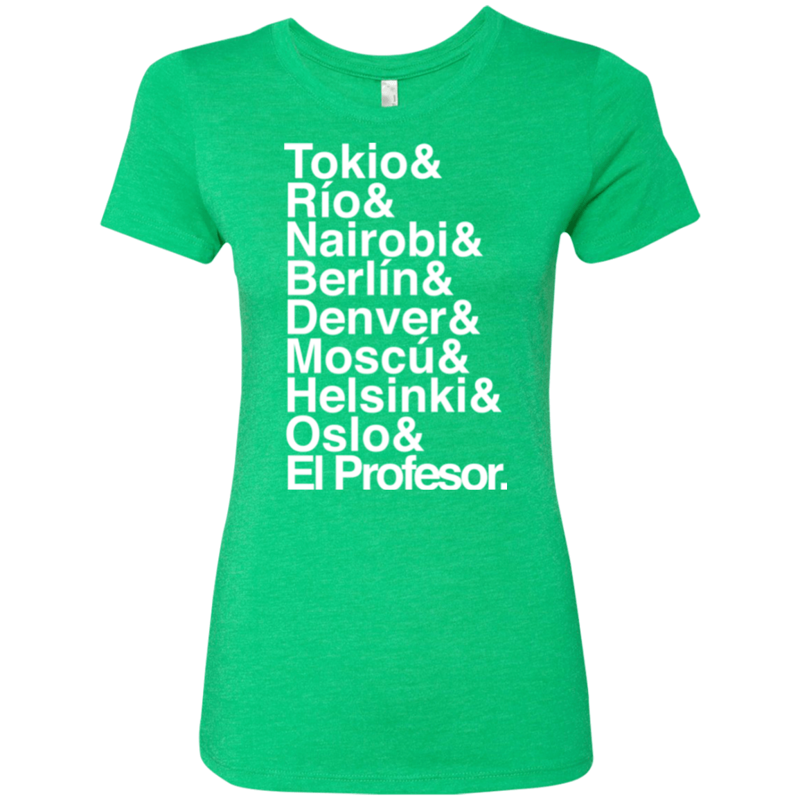 T-Shirts Envy / S Money Heist Jetset Women's Triblend T-Shirt