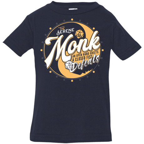 T-Shirts Navy / 6 Months Monk Infant Premium T-Shirt