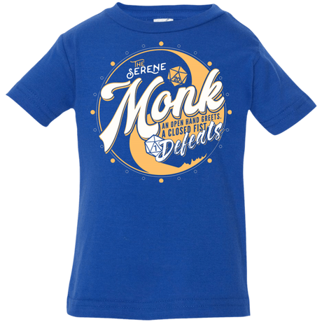 T-Shirts Royal / 6 Months Monk Infant Premium T-Shirt
