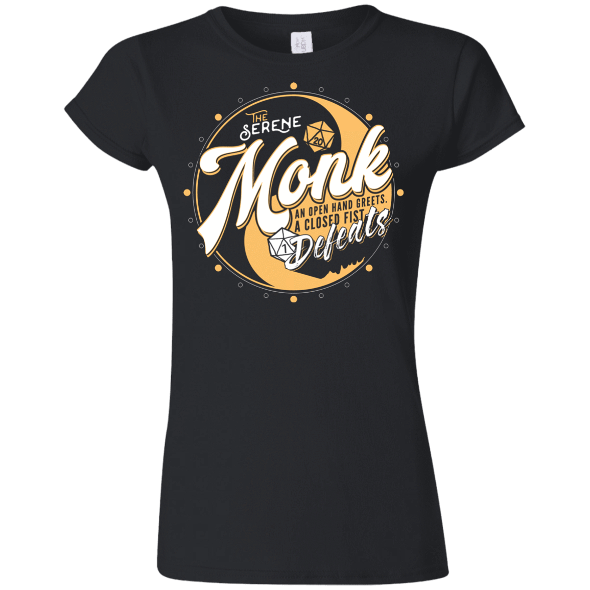 T-Shirts Black / S Monk Junior Slimmer-Fit T-Shirt