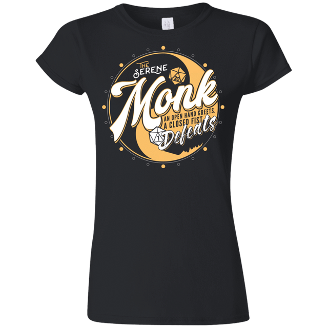 T-Shirts Black / S Monk Junior Slimmer-Fit T-Shirt