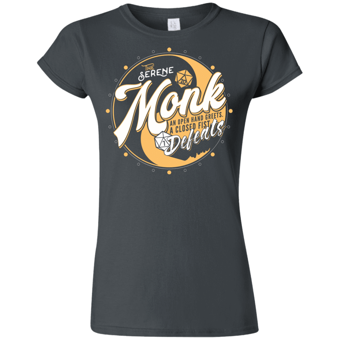 T-Shirts Charcoal / S Monk Junior Slimmer-Fit T-Shirt