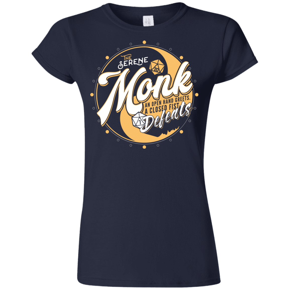 T-Shirts Navy / S Monk Junior Slimmer-Fit T-Shirt