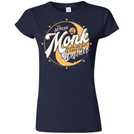 T-Shirts Navy / S Monk Junior Slimmer-Fit T-Shirt