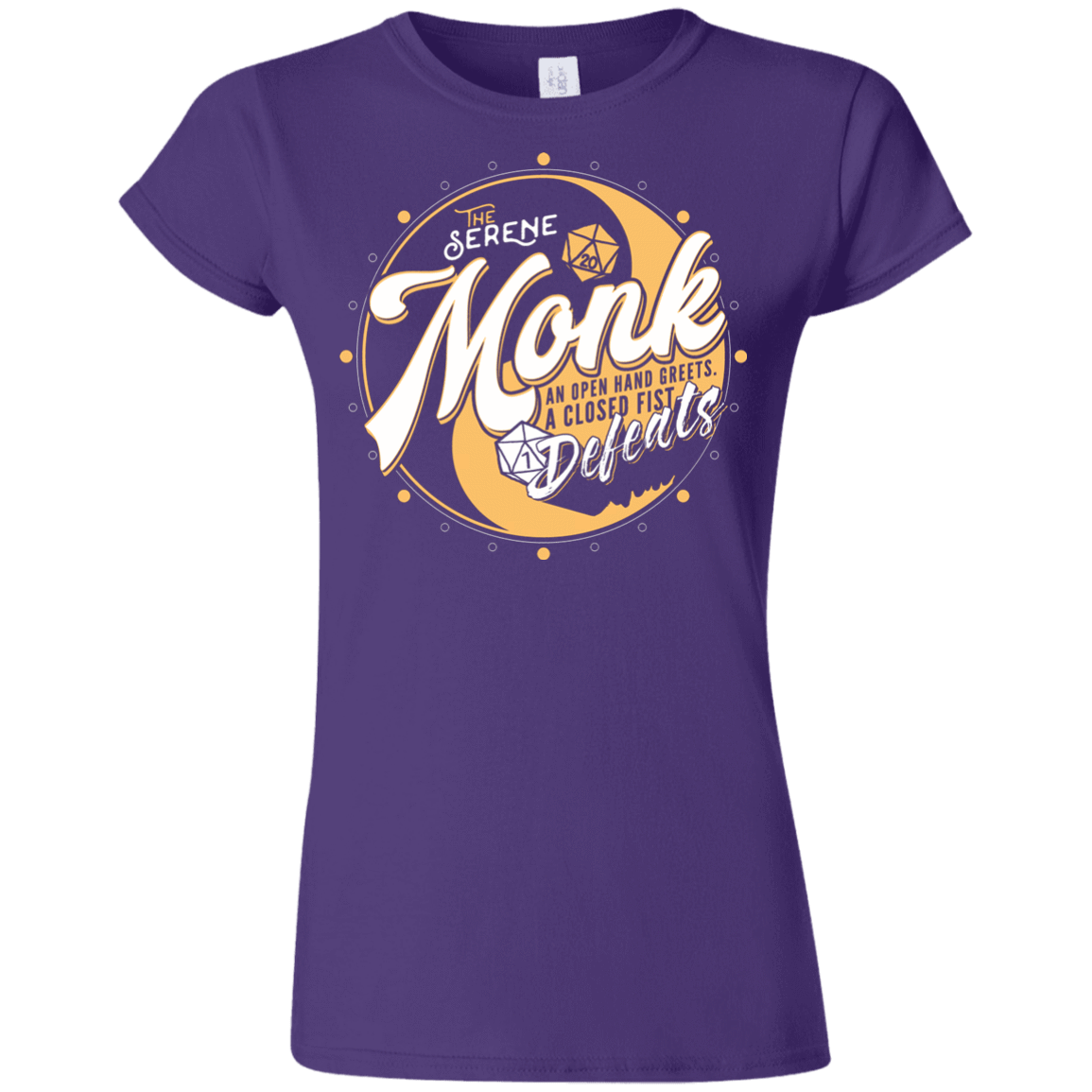 T-Shirts Purple / S Monk Junior Slimmer-Fit T-Shirt