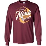 Monk Men's Long Sleeve T-Shirt