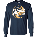 Monk Men's Long Sleeve T-Shirt