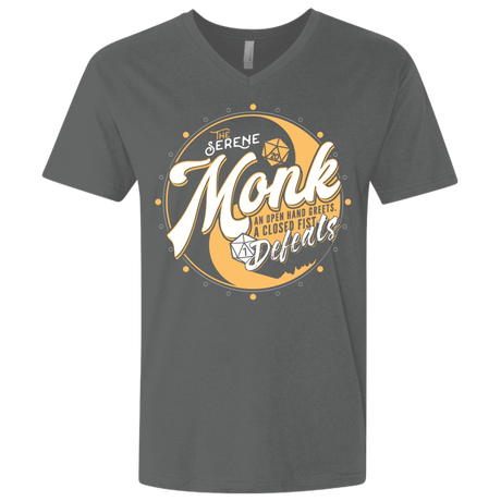 T-Shirts Heavy Metal / X-Small Monk Men's Premium V-Neck