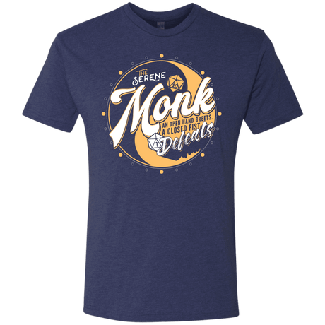 T-Shirts Vintage Navy / S Monk Men's Triblend T-Shirt